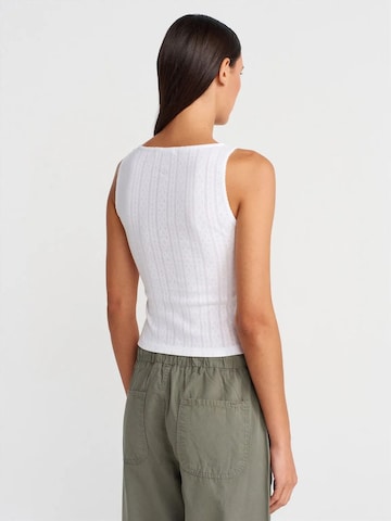 Dilvin Blouse in White