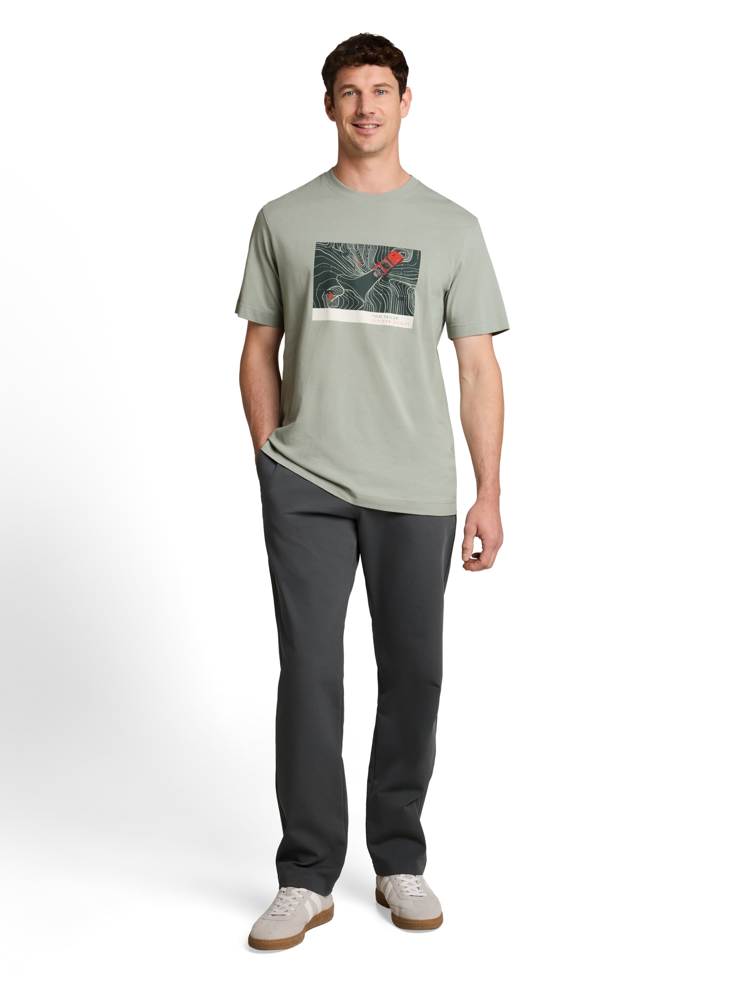 TOM TAILOR Shirt in Green