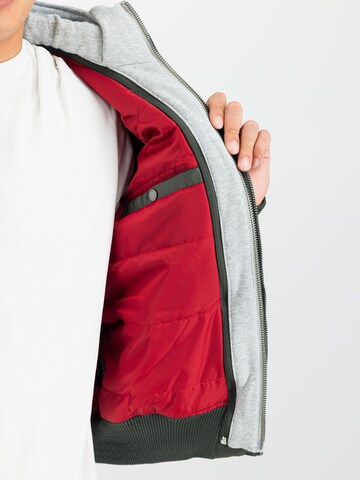 ALPHA INDUSTRIES Übergangsjacke 'MA-1 D-Tec'‌‌‌‌‌‌‌‌ in Grau