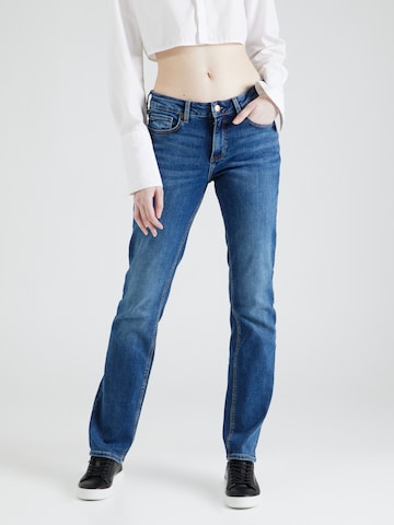 QS Regular Jeans 'Catie' in Blauw: voorkant