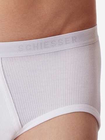 SCHIESSER Slip 'Original Classics Doppelripp' in Wit