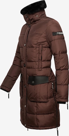 Manteau d’hiver 'Sinja' NAVAHOO en marron