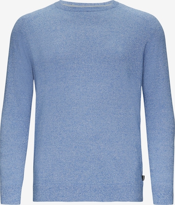 s.Oliver Men Big Sizes Sweater in Blue: front