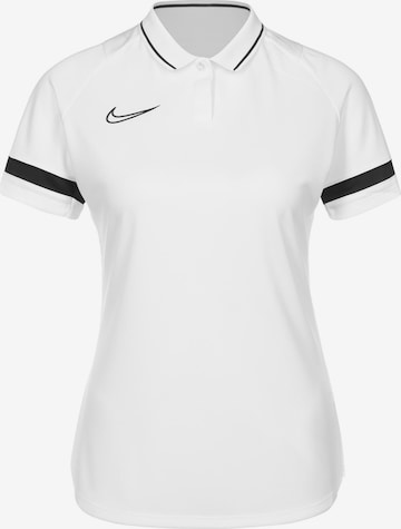 NIKE Functioneel shirt 'Academy 21' in Wit: voorkant