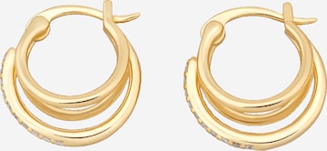 EDITED Σκουλαρίκια 'Anika' σε χρυσό: μπροστά