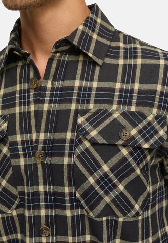 INDICODE JEANS Regular fit Overhemd in Grijs