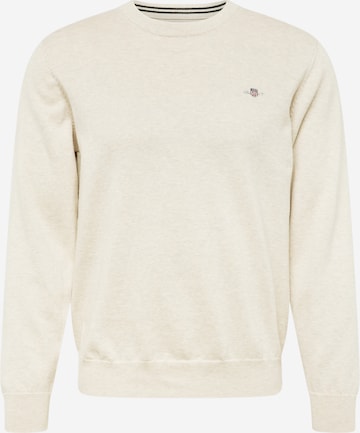 Pull-over 'Classic' GANT en beige : devant