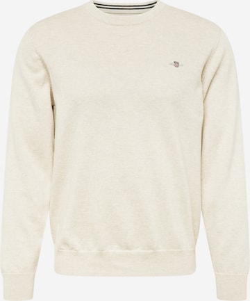 Pullover di GANT in beige: frontale