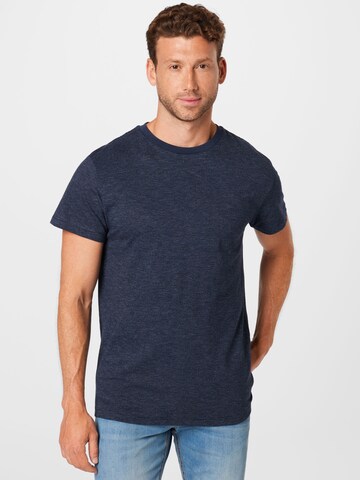 T-Shirt TOM TAILOR DENIM en bleu : devant