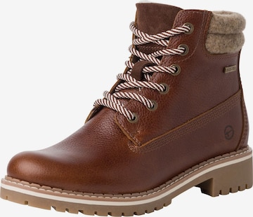 Bottines Tamaris en marron : devant