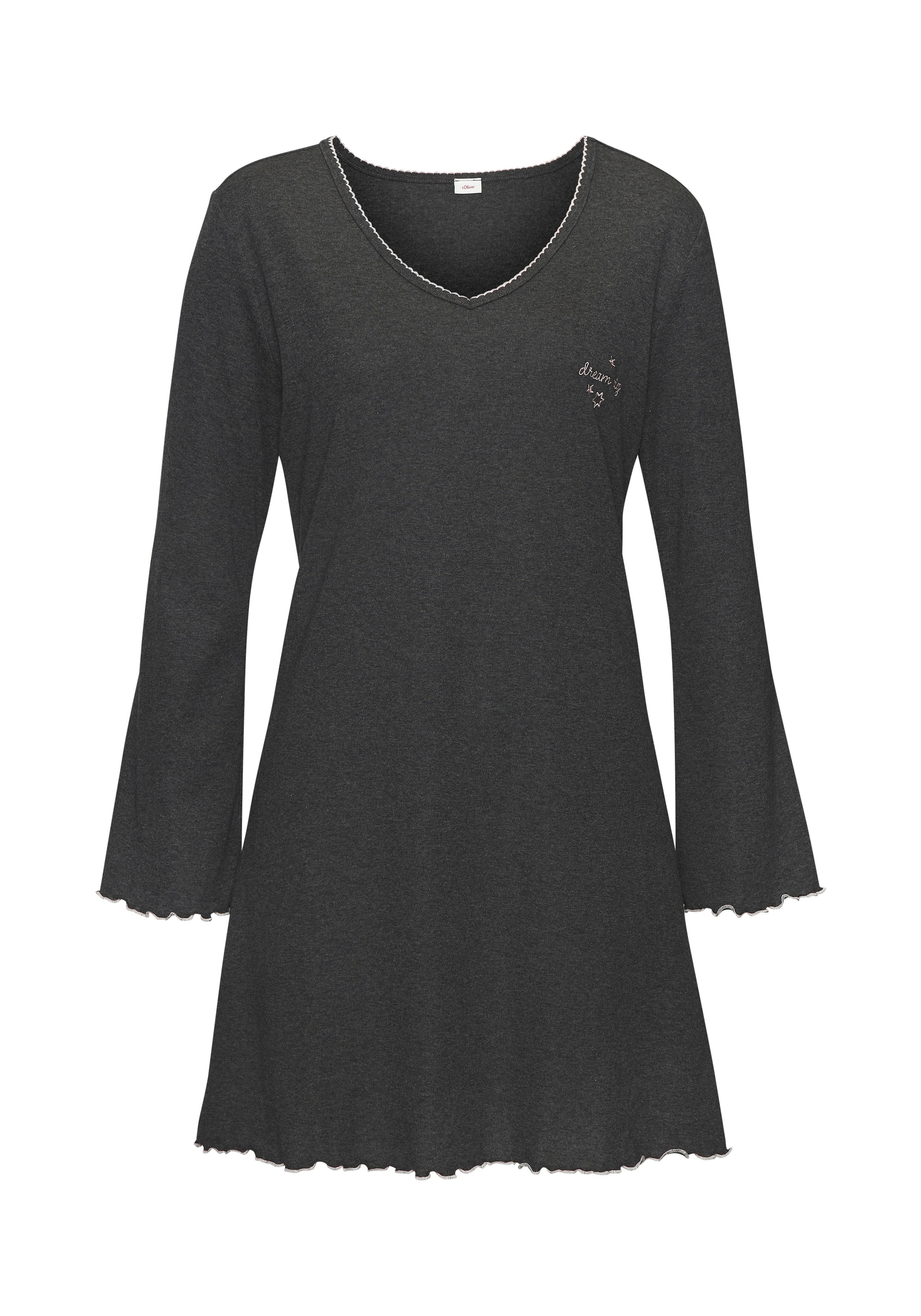 s.Oliver Νυχτικιά σε γκρι: μπροστά