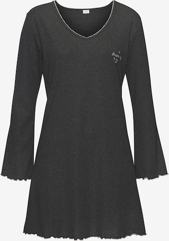 Camicia da notte di s.Oliver in grigio: frontale