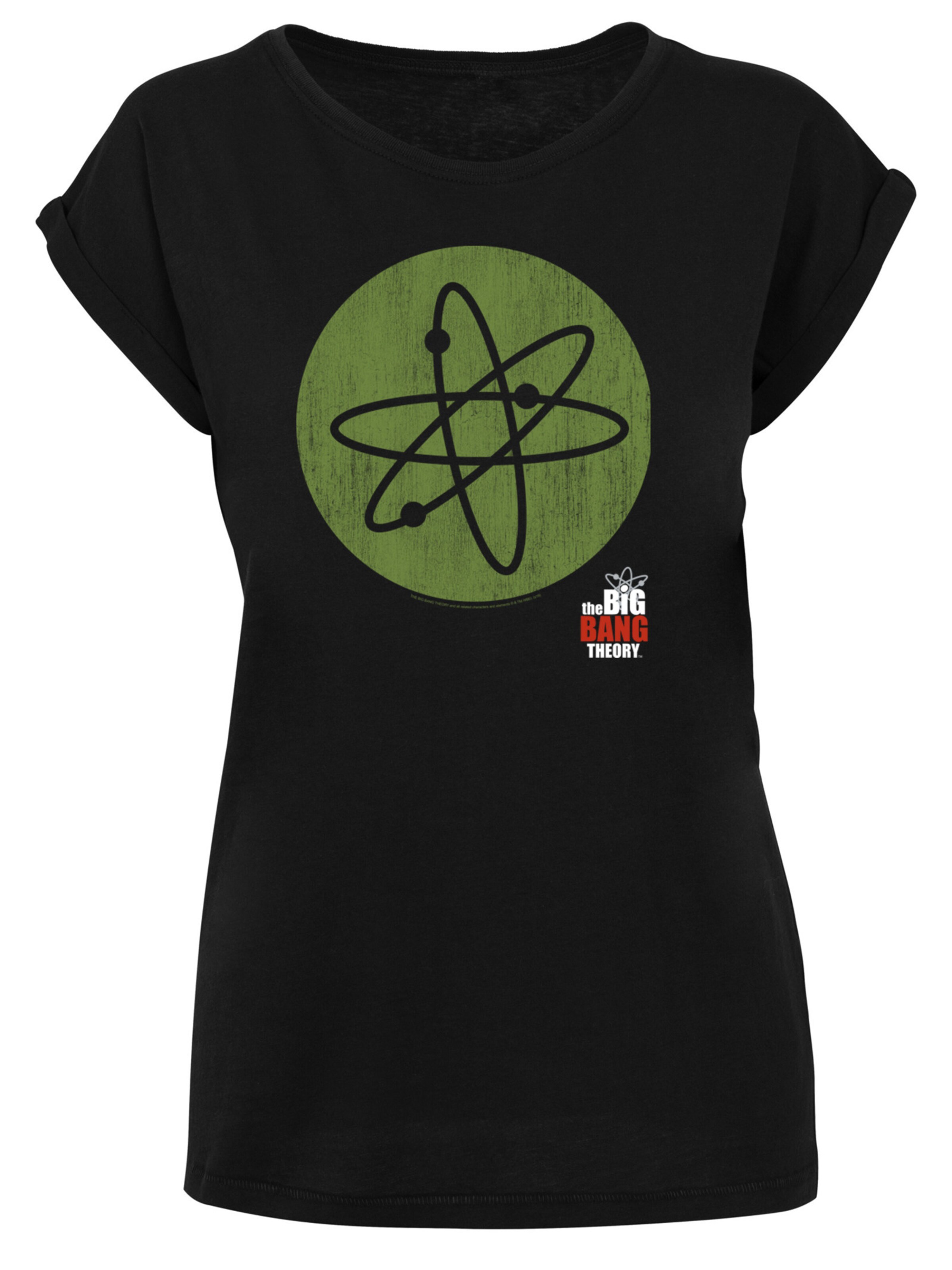 T-shirt F4NT4STIC en noir : devant