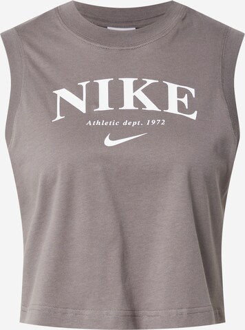 Nike Sportswear - Top en gris: frente