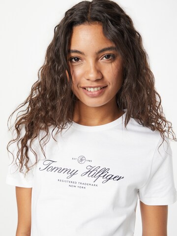 TOMMY HILFIGER T-Shirt in Weiß