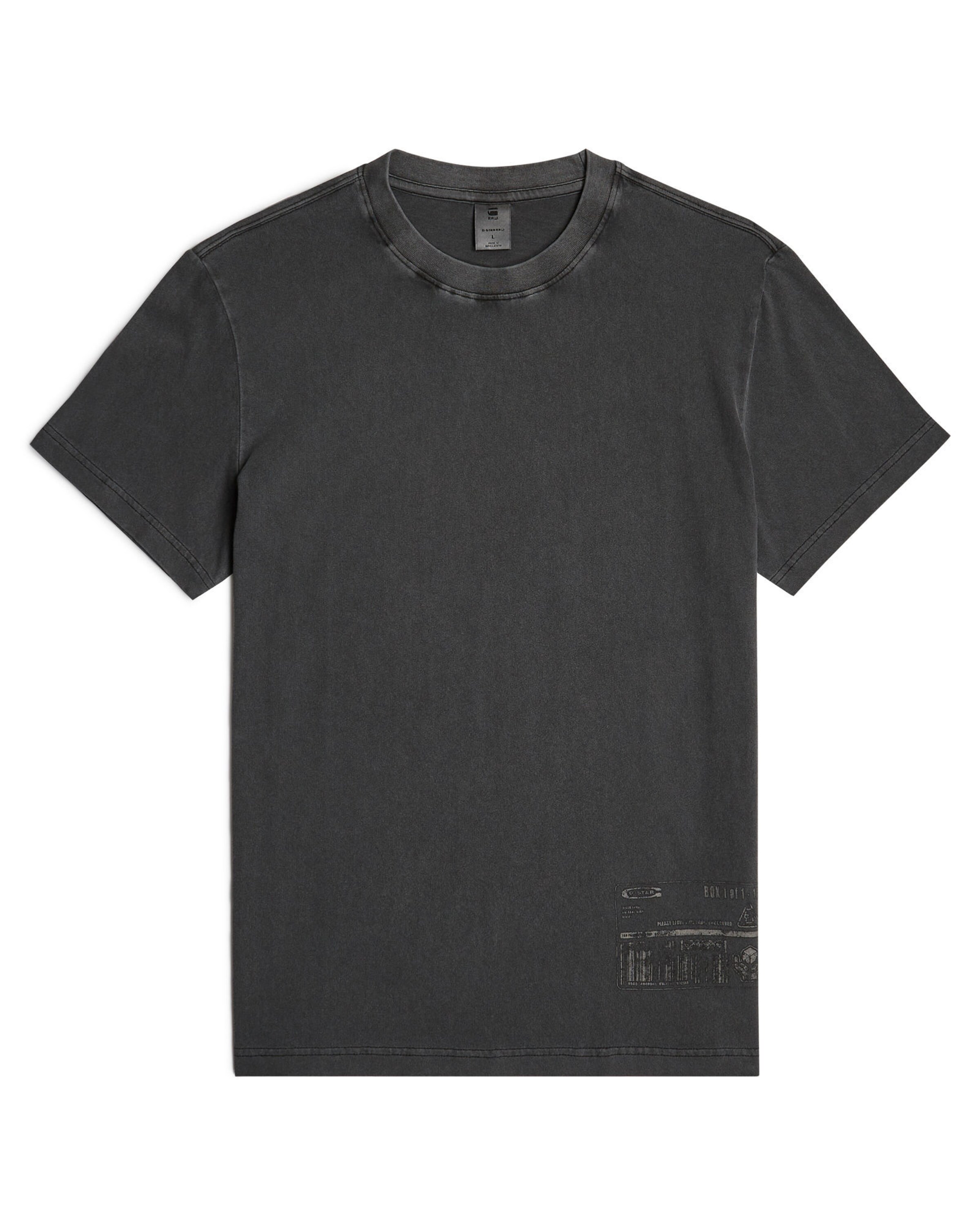 G-STAR Shirt in Zwart: voorkant