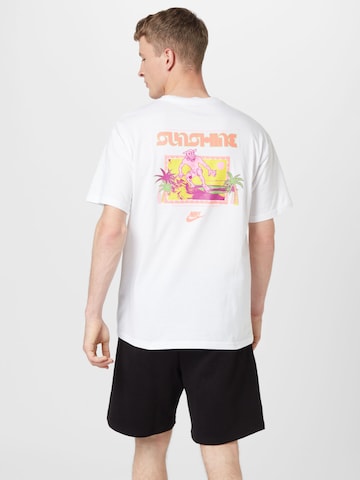 Nike Sportswear T-Shirt 'BEACH PARTY' in Weiß