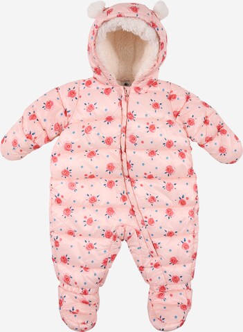 Ensemble 'COMBIPILOTE' PETIT BATEAU en rose : devant