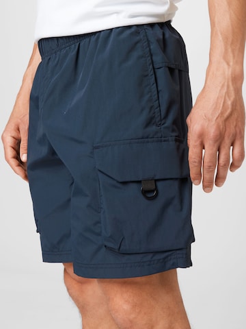 JACK WOLFSKIN Štandardný strih Outdoorové nohavice '365 REBEL' - Modrá