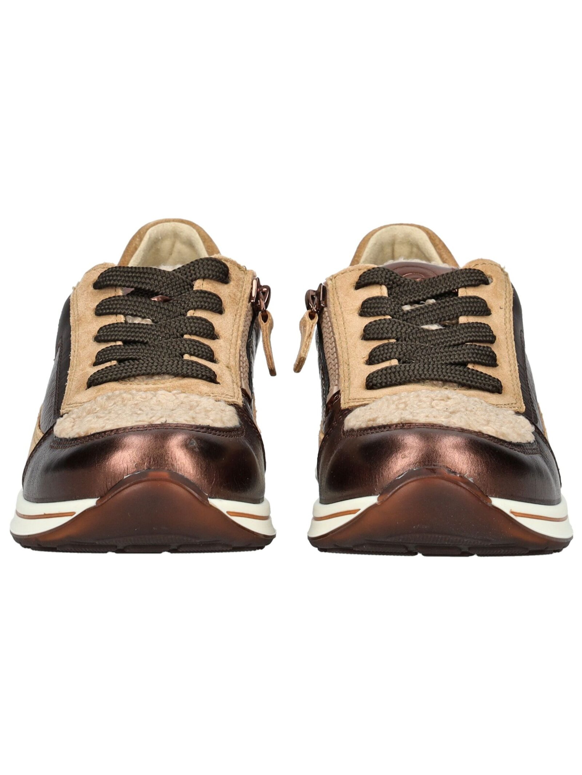 Baskets basses ARA en bronze