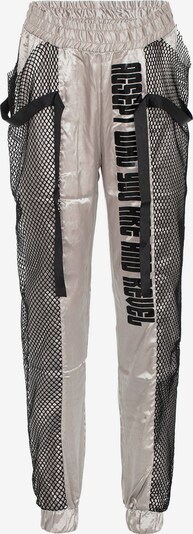 CIPO & BAXX Jogginghose in schwarz / silber, Produktansicht