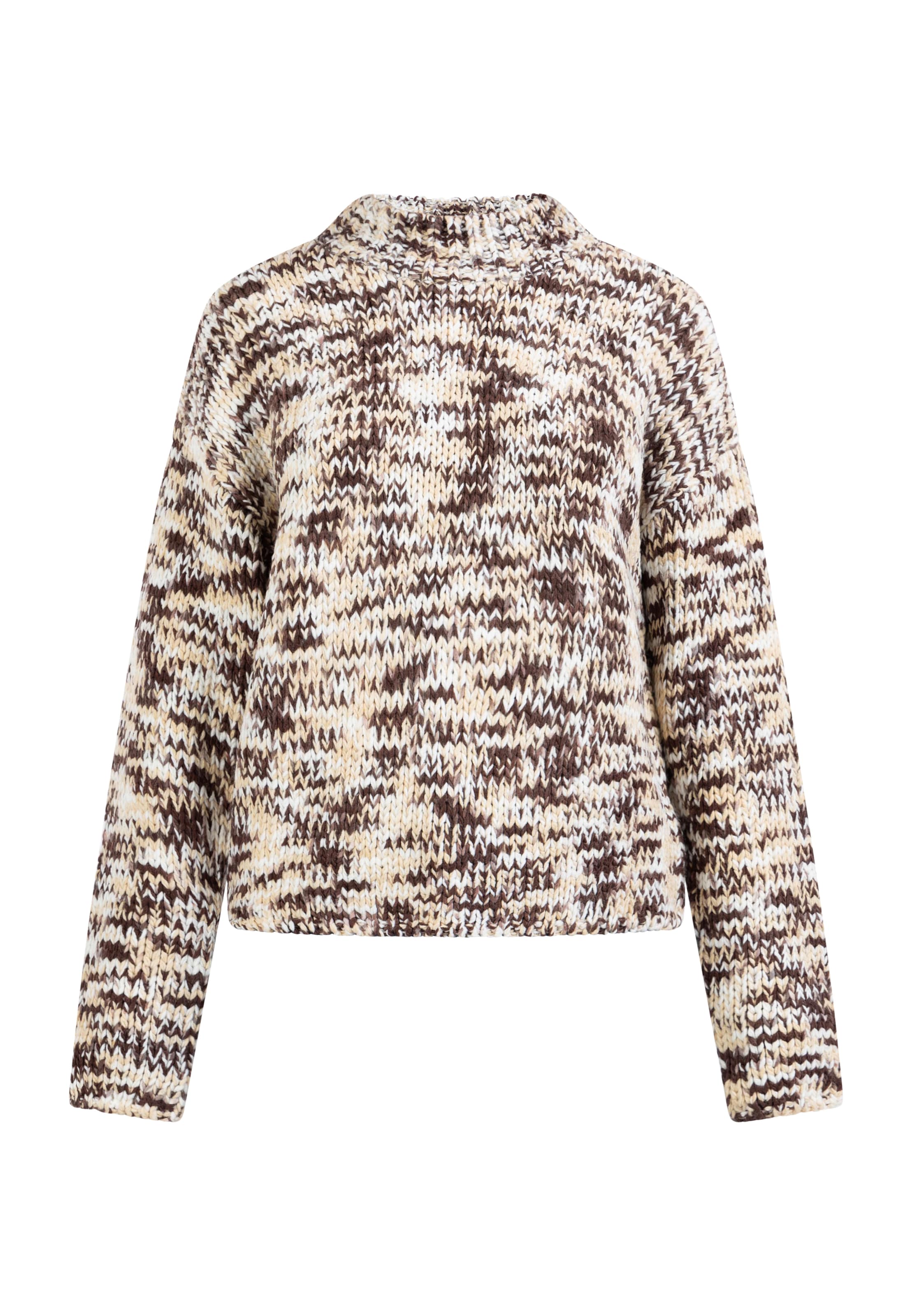 MYMO Svetr – béžová: přední strana