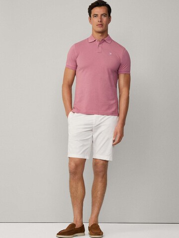 Hackett London Poloshirt in Rot