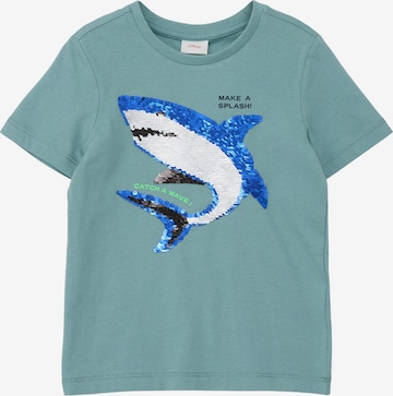 s.Oliver Shirt in Blau: Vorderseite