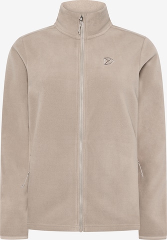 Didriksons Athletic Fleece Jacket 'VIONA' in Beige: front