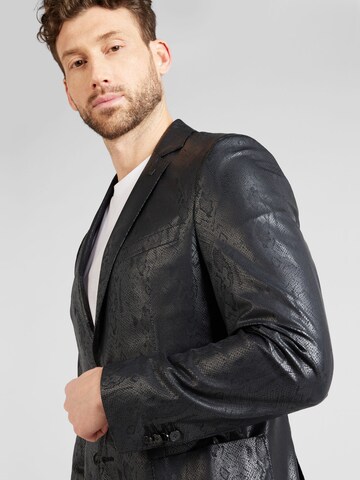 Karl Lagerfeld - Ajuste regular Chaqueta saco 'SMART' en negro