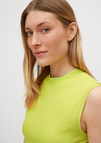 comma casual identity Top in Yellow