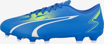 Chaussure de foot 'Ultra Play' PUMA en bleu : devant