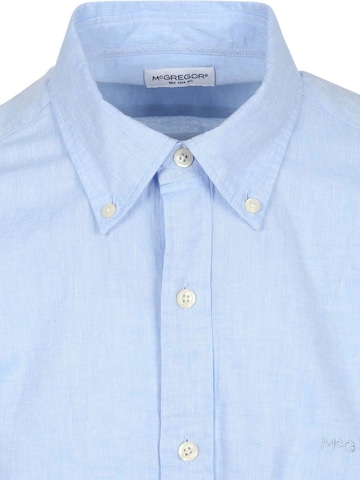 McGREGOR Regular fit Button Up Shirt in Blue