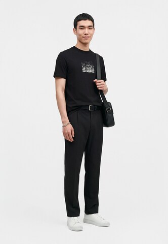 Maglietta di Karl Lagerfeld in nero: lato