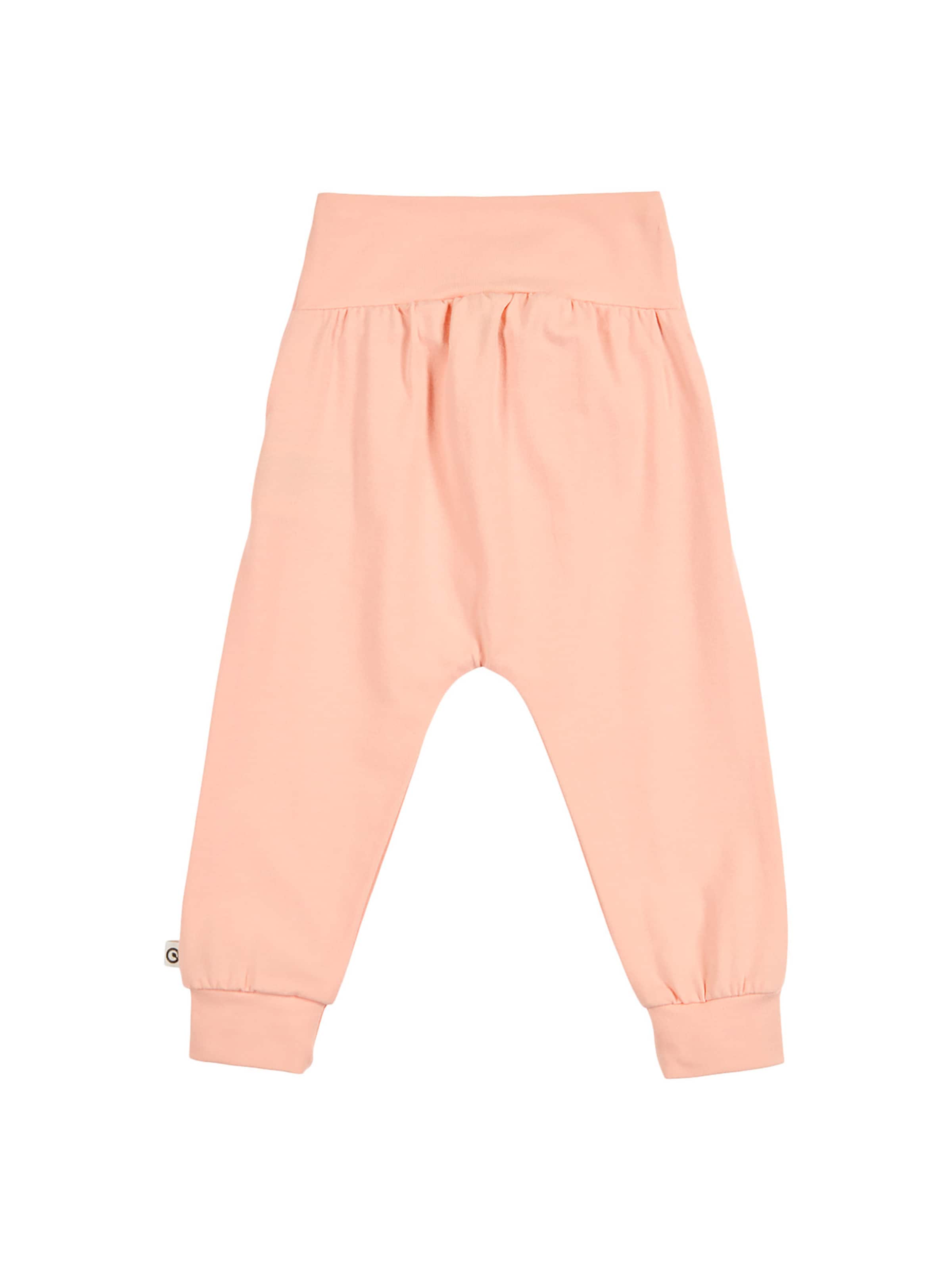 Tapered Pantaloni di Müsli by GREEN COTTON in arancione