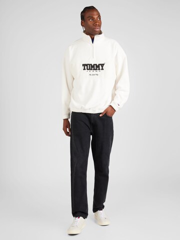 Sweat-shirt Tommy Jeans en blanc