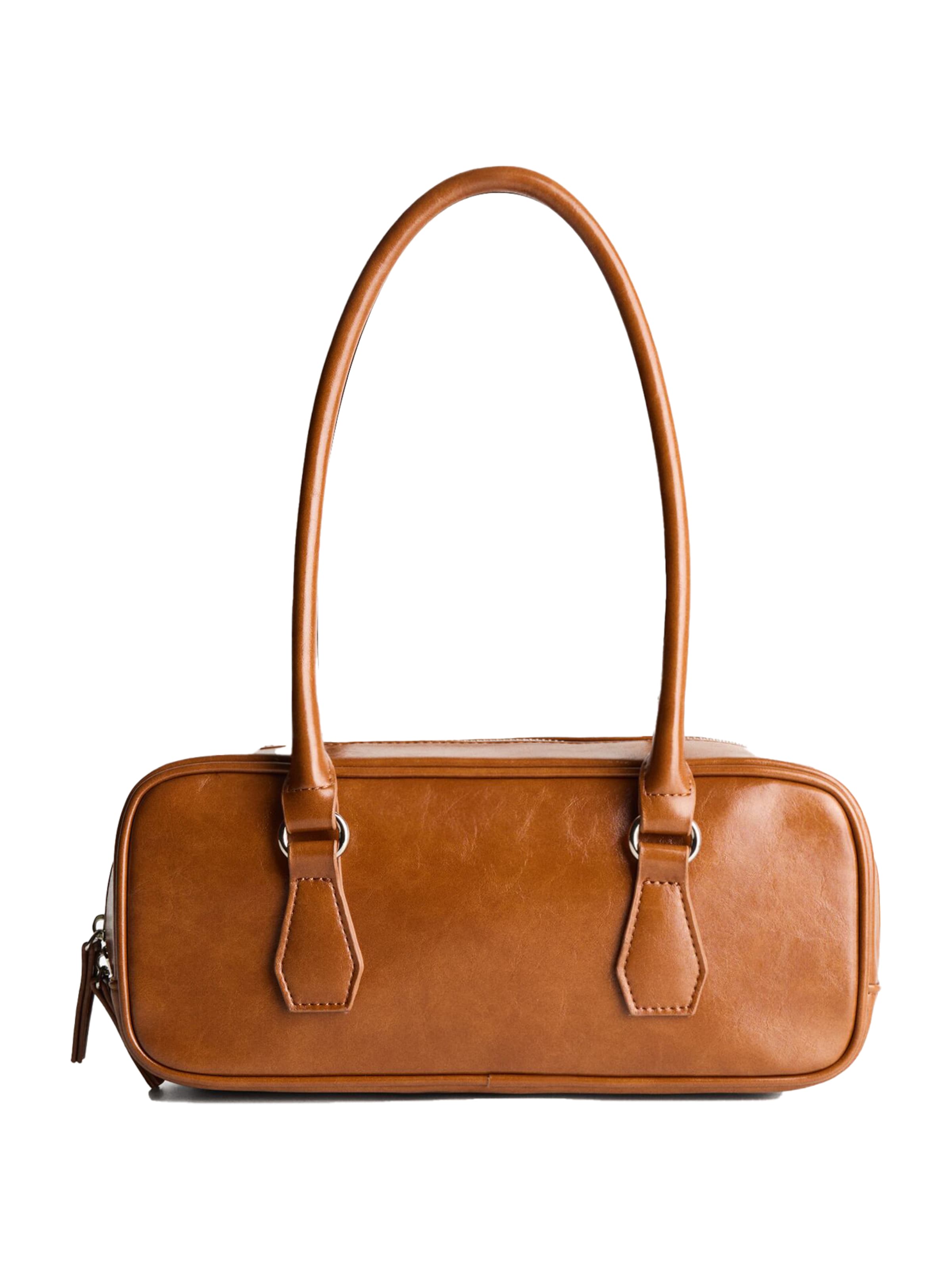 Bershka Handtas in de kleur Cognac, Productweergave