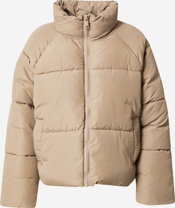 Veste mi-saison Monki en beige : devant