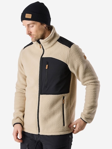SWEDEMOUNT Fleece jas 'Nordkap' in Beige