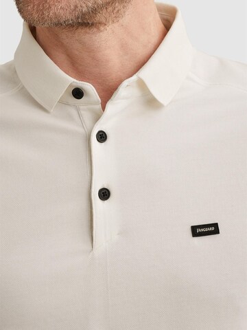 Maglietta 'Polo shirt in piqué blend' di VANGUARD in bianco