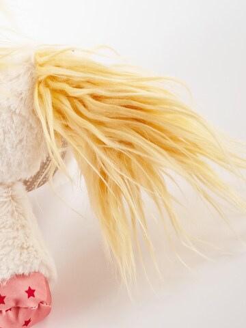 SIGIKID Stuffed animals 'Kuscheltier Einhorn Patchwork Sweety' in White