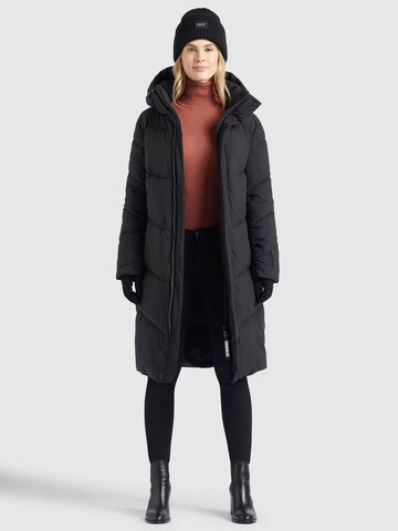 khujo Wintermantel 'Torino' in Zwart