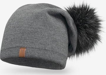Vivisence Beanie '70105' in Grey: front