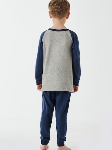 SCHIESSER Pajamas ' Rat Henry ' in Blue