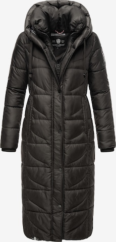 Manteau d’hiver 'Waffelchen' NAVAHOO en noir