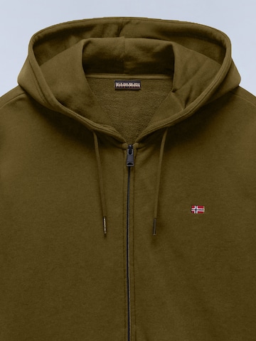NAPAPIJRI Sweatjakke i grøn