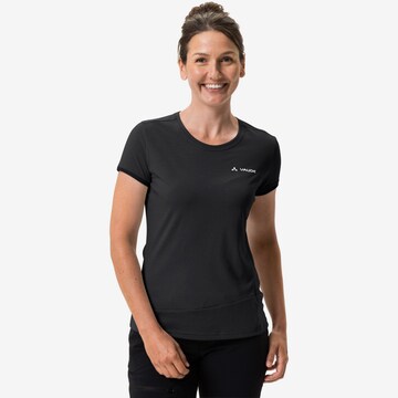 VAUDE Performance Shirt 'Sveit' in Black: front