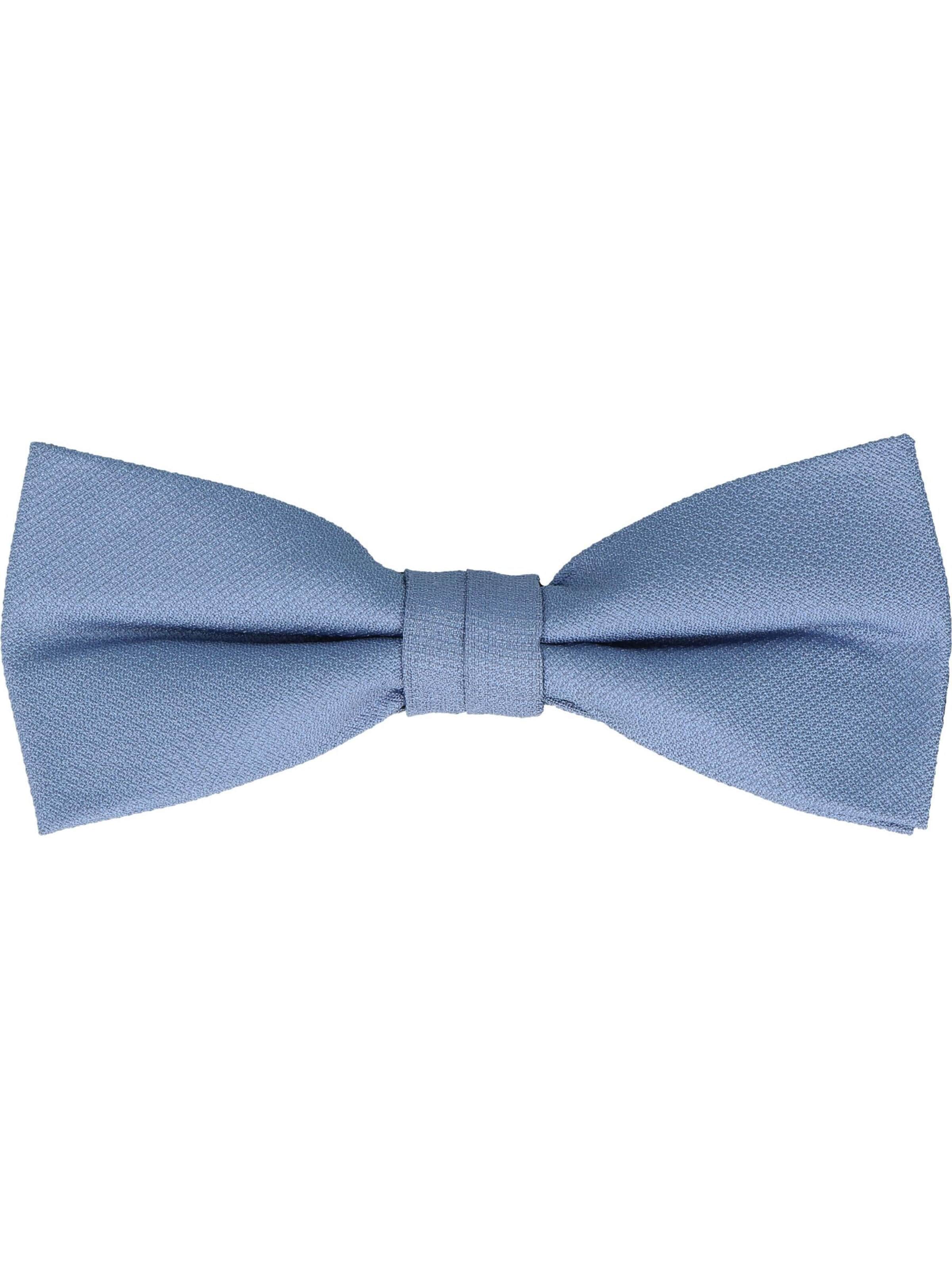 WILLEN Bow Tie 'Uni Struktur' in Blue: front