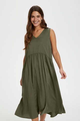 Kaffe Dress 'Kaley' in Green: front