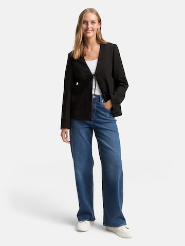 TOM TAILOR DENIM Blazer in Schwarz